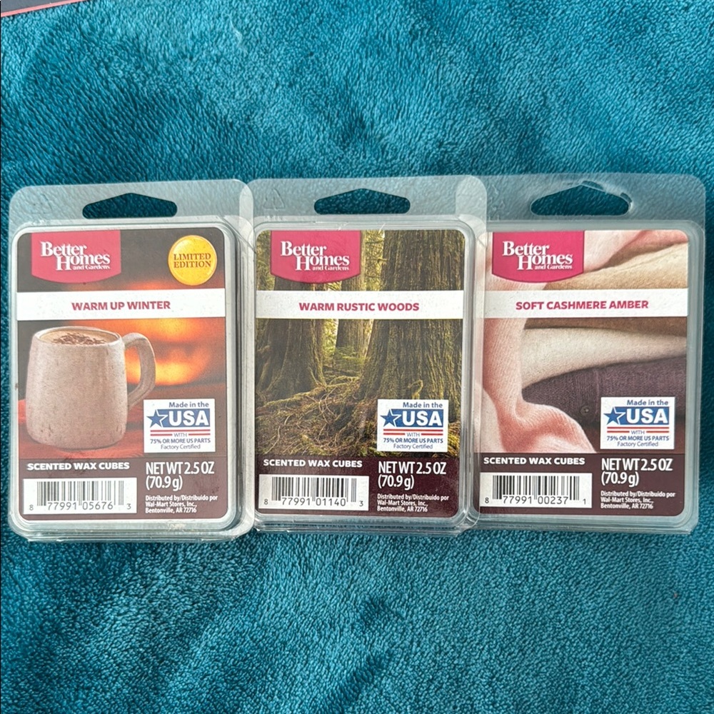 Better Homes Scented Wax Cubes Trio